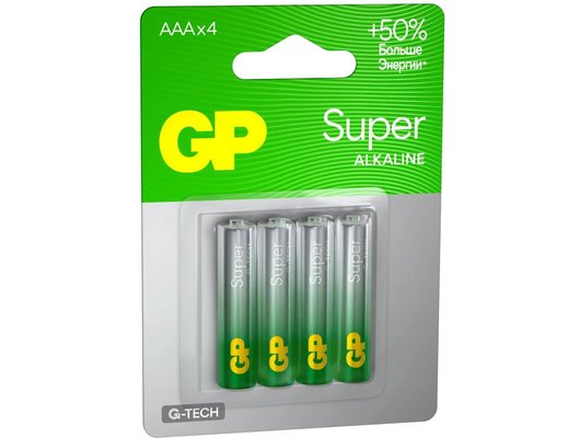 Батарейка GP Super Alkaline 24AA21-2CRSBC4 4 шт